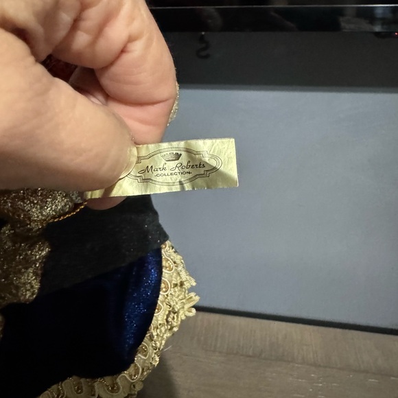 Mark Robert’s Santa fairy elf gold star garland 16” vintage - Picture 5 of 7